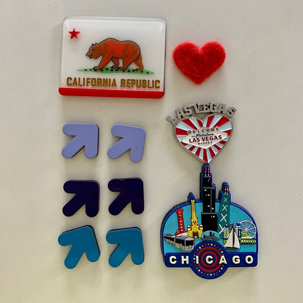 10 fridge magnets for sale !